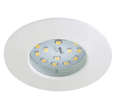 Produktbild von Briloner LED Einbauleuchte IP44 5W 400 lm 3000 K warmweiß rund kunststoff weiß