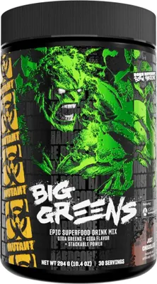 Produktbild von Mutant Big Greens (30 serv) Just Chocolate - Funktionelle Lebensmittel - Superfoods