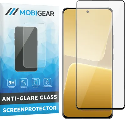 Produktbild von Mobigear Premium  Xiaomi 13 Pro Panzerglas Gehärtetes Glas Displayschutz - Hüllenfreundlich - Schwarz