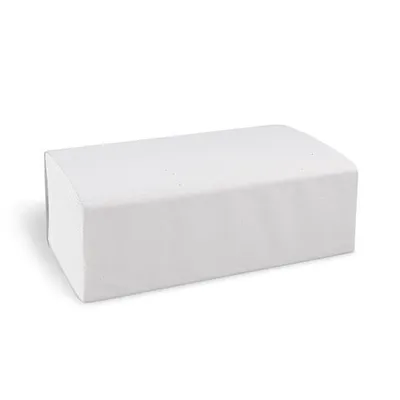 Produktbild von 3750x Falthandtücher Papierhandtuch 20,6x24cm 2-lagig weiß geprägt Z-Falz
