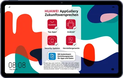 Produktbild von Huawei MatePad 2022 New Edition, 26,4 cm (10.4"), 2000 x 1200 Pixel, 64 GB, 6 GB, HarmonyOS 2.0, Grau