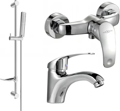 Produktbild von Mexen Fabia DF72 Brausegarnitur, Chrom - 746504DF72-00