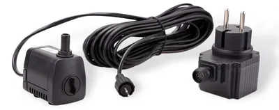 Produktbild von CLGarden kleine Springbrunnenpumpe NSP1E für Wasserspeier Miniteich Wasserspiel Pumpe 12V mit Netzbetrieb Springbrunnen Solarbrunnen