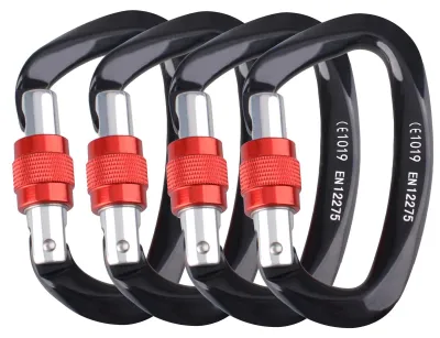 Produktbild von 25 kN Aluminium-Karabiner für Outdoor-Aktivitäten