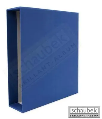 Produktbild von Schaubek ks1053 Schutzkassette blau für Ganzleinen-Schraubbinder