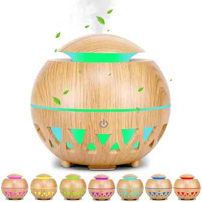 Productafbeelding van Aromadiffuser luchtbevochtiger, 160 ml, USB, 7-kleurig ledlicht