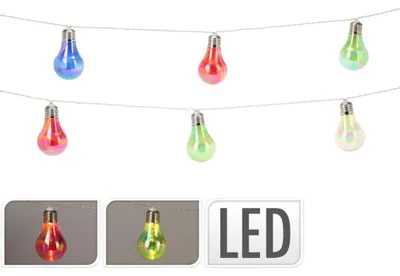 Immagine prodotto di LED Feestverlichting 10 Lampjes Multicolor