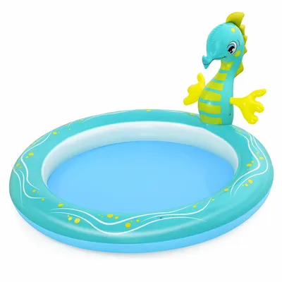 Zdjęcie produktu dla Bestway 53114, Basen nadmuchiwany, 140 l, Owalny, Niebieski