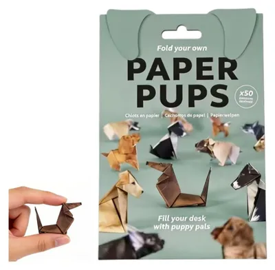 Origami Katzen Set – 50 Blatt, 20x15 cm, DIY Bastelset