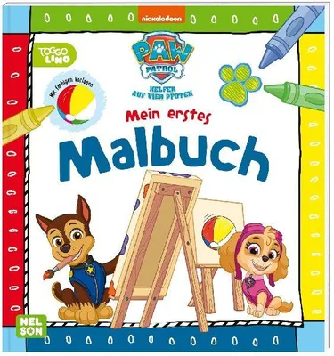 Produktbild von PAW Patrol Lernbuch: Mein erstes Malbuch
