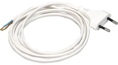 Produktbild von Kopp Zuleitung mit Stecker Schalter Schutzkontakt Europa Anschlusskabel 2m Europa-Zuleitung weiß