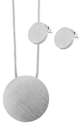 Produktbild von Akzent Damen Schmuckset Ariza Edelstahl silber
