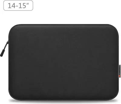 Produktbild von Notebook Tablet Tasche Sleeve Hülle Laptop Case Cover Computer Farbe: Schwarz Größe: 14 – 15 Zoll