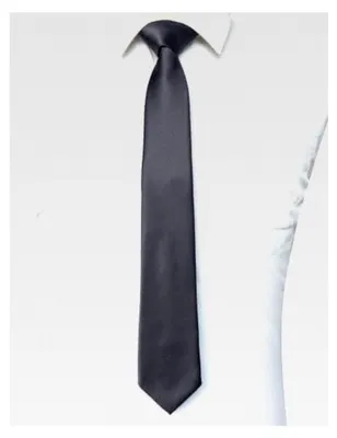 Produktbild von Herren Krawatte in einfarbig 7 cm aus Seide für Business und Hochzeit