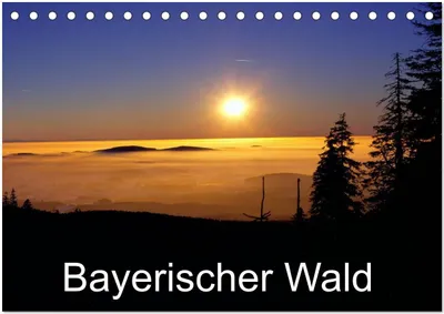 Produktbild von Bayerischer Wald (Tischkalender 2026 DIN A5 quer), CALVENDO Monatskalender