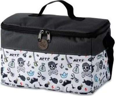 Produktbild von BAMBINIWELT Tasche für Toniebox, Musikbox-Tasche, für Hörwürfel z.B. Toniebox und Tigerbox Touch, verstellbare Innenfächer, Netzfach für Zubehör, Toniebox Tasche, Modell 27