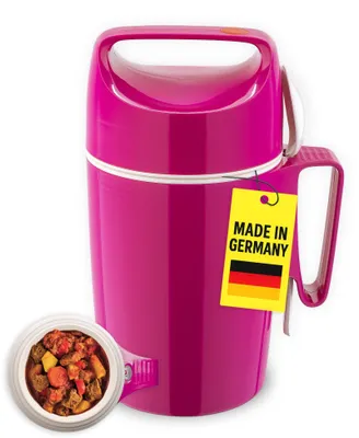 Thermosflasche 850 ml, BPA-frei, 12 h warm/20 h kalt