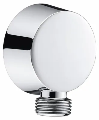 Image de Raccordement d'eau pour douche - Laiton chromé