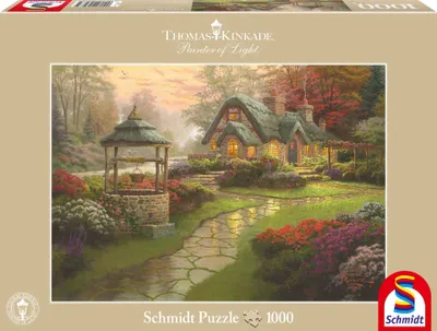Produktbild von Haus mit Brunnen Puzzle 1.000 Teile