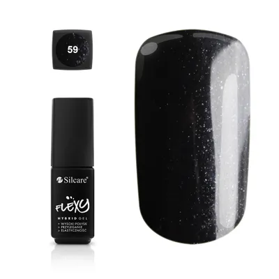 Obrázek produktu pro Silcare Flexy Gel Lak Pro Nehty - Odolný a Lesklý, 4,5g