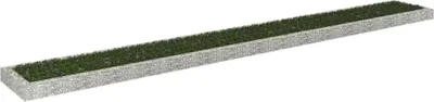 Produktbild von Gabion Hochbeet aus verzinktem Stahl 800x100x20cm