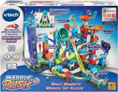 Zdjęcie produktu dla VTech 80-559805, Zestaw kul marmurkowych i rynienek, 4 lat(a), Wymagane baterie