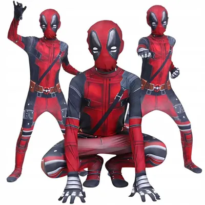 Produktbild von Hopki Deadpool Superhelden Kostüm für Jungen