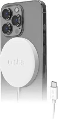 Produktbild von SBS Wireless Charger 15W MagSafe weiß
