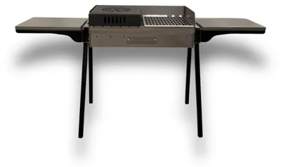 Produktbild von Mangal Bulat 70 Schaschlikgrill 3mm Edelstahl Ablagen Gitter Rama