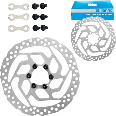 Produktbild von SHIMANO ES-MRT26S Bremsscheibe 160 mm, 6-Loch, silber