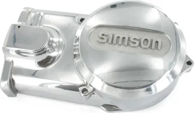 Image de Couvercle d'alternateur en aluminium poli avec lettrage "Simson" - Simson S51, S53, S70, S83, SR50, SR80, KR51/2