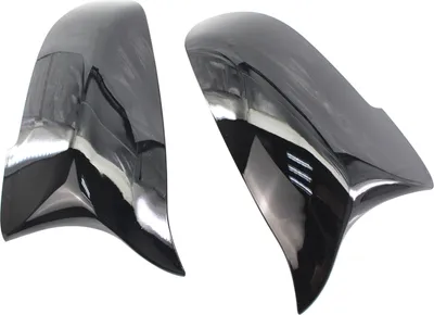Produktbild von Auto hinterher Seitspiegel Abdeckung Ersatz für BMW F01 F10 F11 F12 F13 Auto Flügel Gloss Black Shell Caps