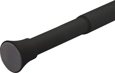 Produktbild von Teleskopstange ausziehbar 60 - 90 cm Gardinenstange Schwarz