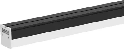 Produktbild von Lineare dünn vernetzbare Lichtleiste 120cm 40W Schwarz - Neutralweiß 4000K - 5500K