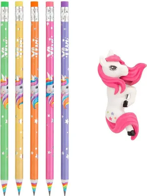 Image de Crayons arc-en-ciel Ylvi, 5dlg.