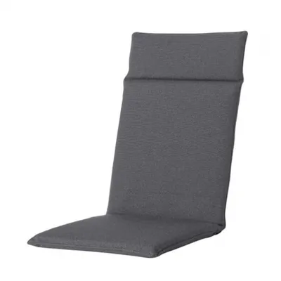 Produktbild von Madison Tuinstoelkussen hohe Rückenlehne 50x120 cm Manchester grau für Gartenmöbel outdoor