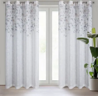 Zdjęcie produktu dla Zasłona ANA biało-beżowa 140x250 cm z oczkami