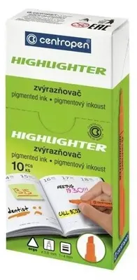 Zdjęcie produktu dla Zakreślacz Centropen 8722 ERGO czerwony