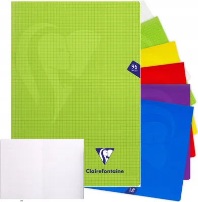 Produktbild von Clairefontaine Mimesys Heft A4 48Bl kariert sort
