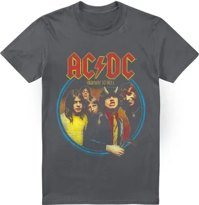 Immagine prodotto di Maglietta AC/DC - "Highway To Hell" da uomo TV13300 (XL) (Charcoal)