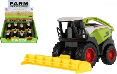 Obrázek produktu pro Kombajn plast 13cm na zpětné natažení