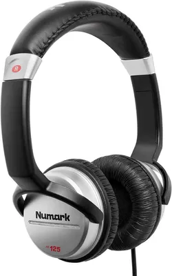 Produktbild von Numark HF125 On-Ear DJ Kopfhörer mit 40 mm Treiber, 1,8m Kabel, geschlossene Bauweise, komfortable Polsterung, präziser Sound