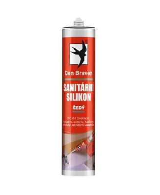 Obrázek produktu pro Sanitární silikon Debbex 280 ml šedý