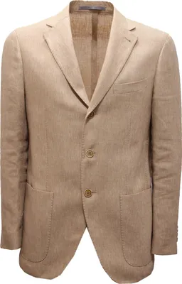 Immagine prodotto di 2399AG giacca uomo CANTARELLI TAILOR beige linen jacket man