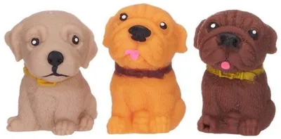 Immagine prodotto di Giocattolo antistress "Quetschhund" estensibile, modellabile ed elastico, ideale per alleviare lo stress, circa 7 cm (1 pezzo)