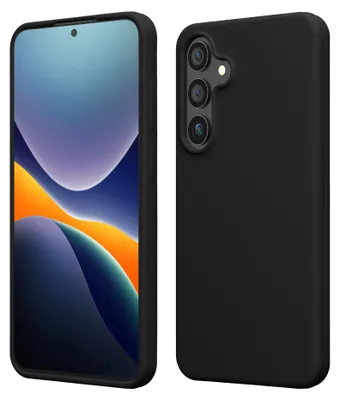 Produktbild von kwmobile Handyhülle für Samsung Galaxy S24 Plus Hülle - Case Silikon - Kabelloses Laden - Schutzhülle Cover in Schwarz