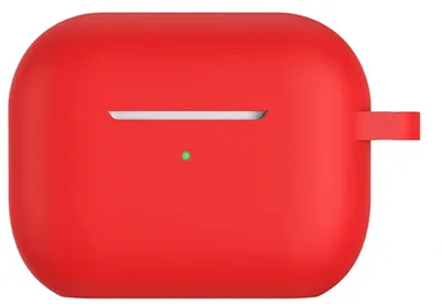 Produktbild von Leuchtend rote Hülle passend für AirPods 4 – Silikonhülle für AirPods – Rot – Softcase – CHPN