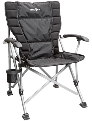 Produktbild von Brunner Raptor NG 2.0, 120 kg, Campingstuhl, 4 Bein(e), 4,8 kg, Polyester, Stahl, Schwarz