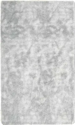 Produktbild von vidaXL Teppich Shaggy Hochflor NAVARRA Silbergrau 60x100 cm Polyester