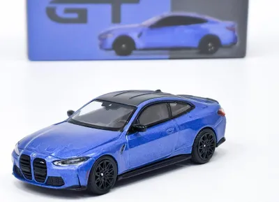 Zdjęcie produktu dla BMW M4 Competition (G82) Portimao Blue - Mini GT 1:64